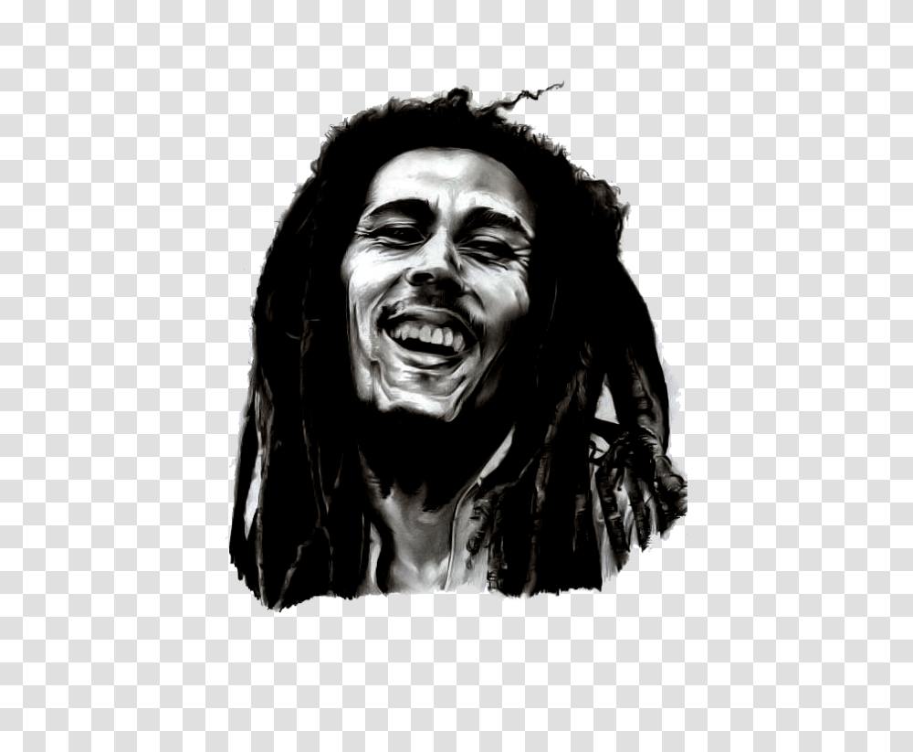 Bob Marley, Celebrity, Face, Person, Smile Transparent Png
