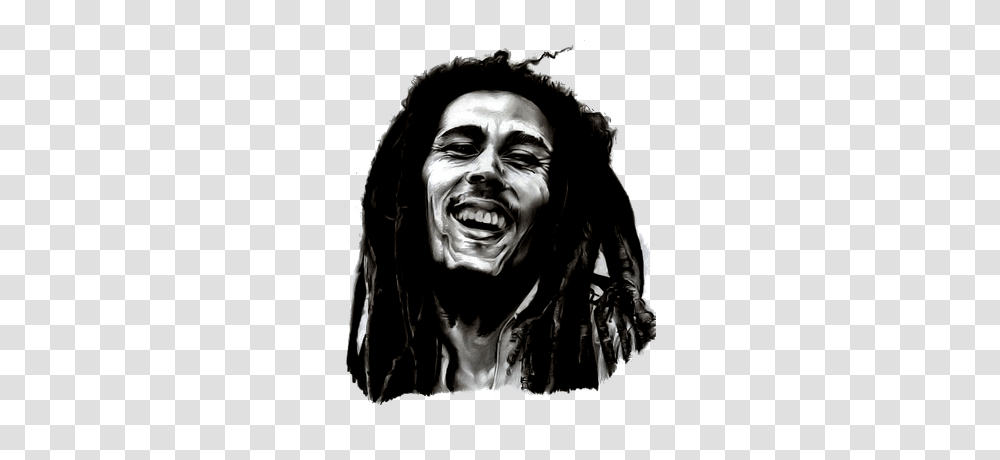 Bob Marley Clipart, Face, Person, Smile, Laughing Transparent Png