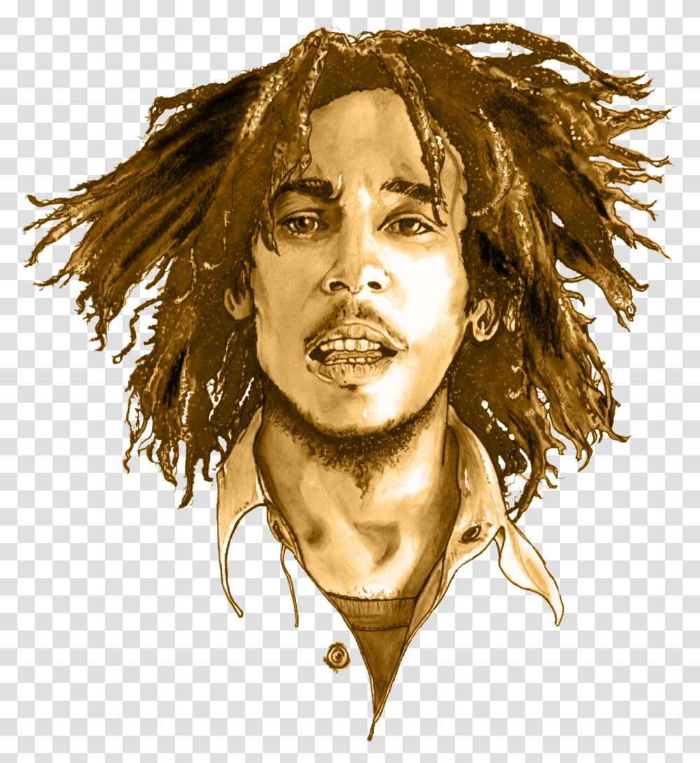 Bob Marley, Face, Person, Head Transparent Png