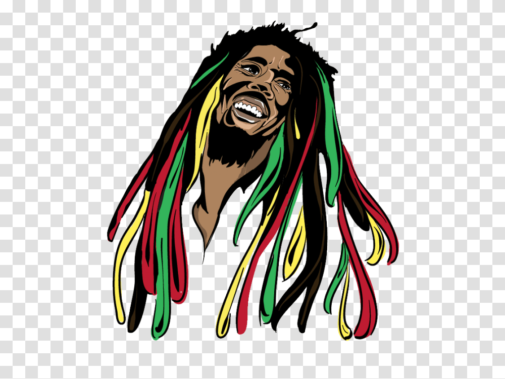 Bob Marley, Face, Person, Hippie, Crowd Transparent Png