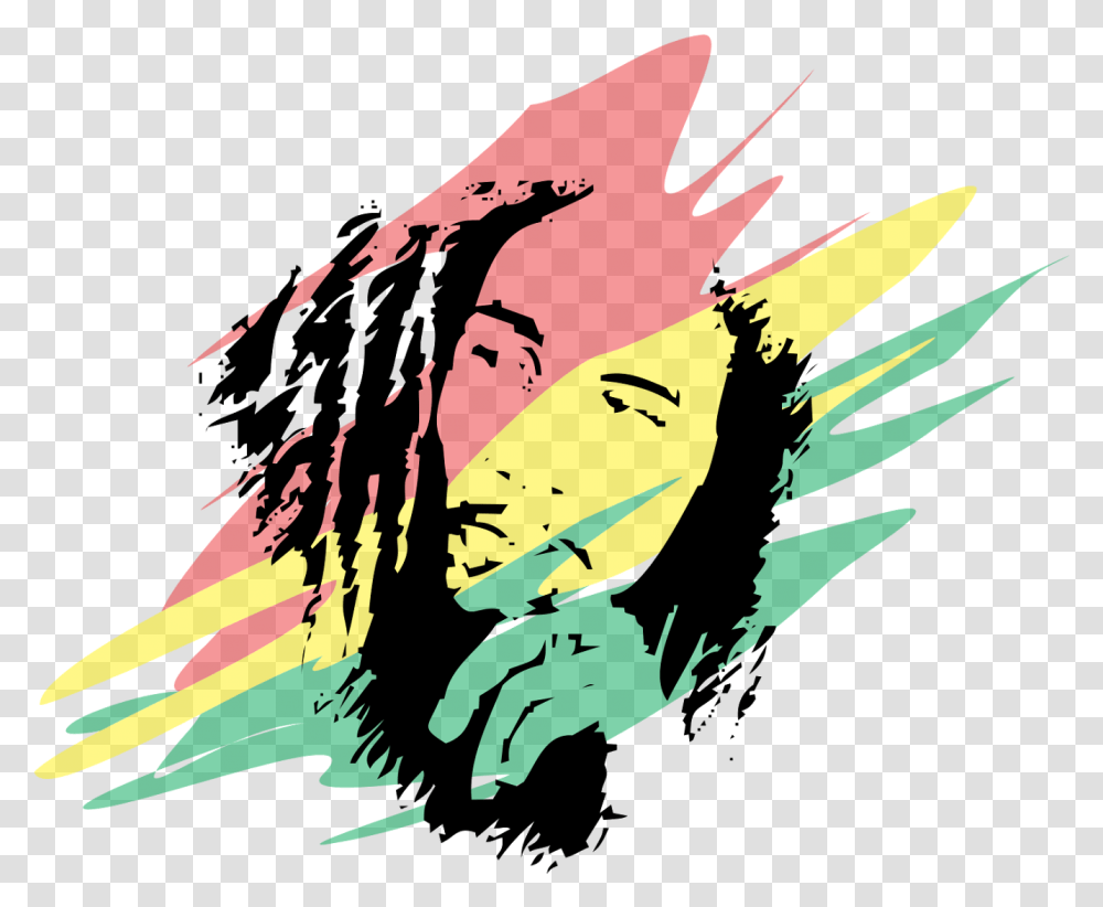 Bob Marley Images Bob Marley Vector Free, Dragon, Person Transparent Png