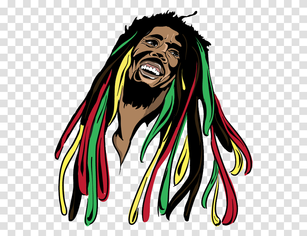 Bob Marley, Person, Human, Face, Hippie Transparent Png