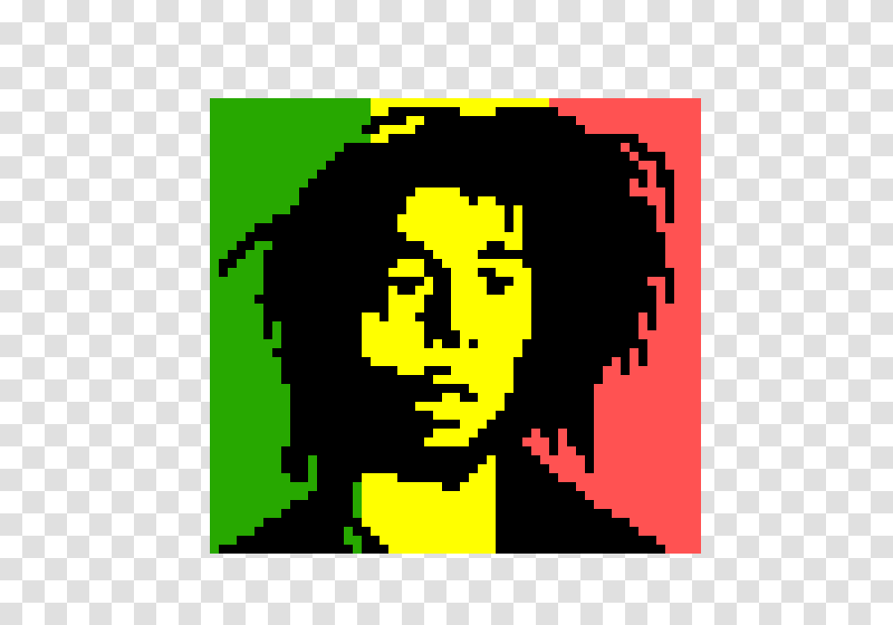 Bob Marley Pixel Art Maker, Number, Label Transparent Png