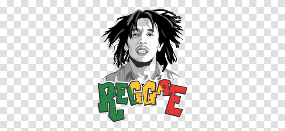 Bob Marley Reggae, Person, Human, Book, Comics Transparent Png