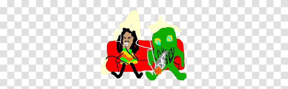 Bob Marley Smoke Some Weed With Chtullu Drawing, Face, Outdoors Transparent Png