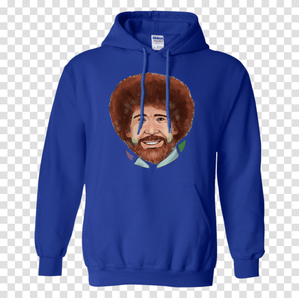 Bob Ross Hoodie Peakmemes, Apparel, Sweatshirt, Sweater Transparent Png