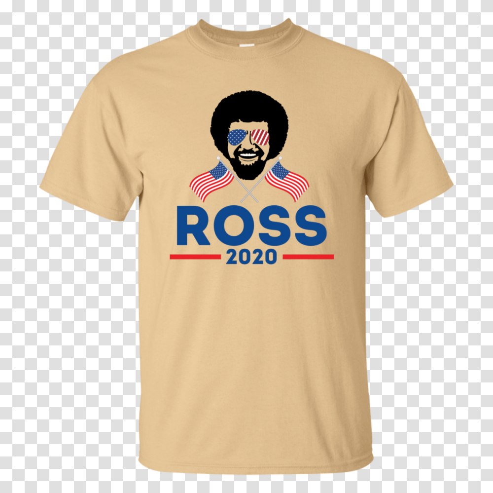 Bob Ross My Happy Little Tee, Apparel, T-Shirt Transparent Png