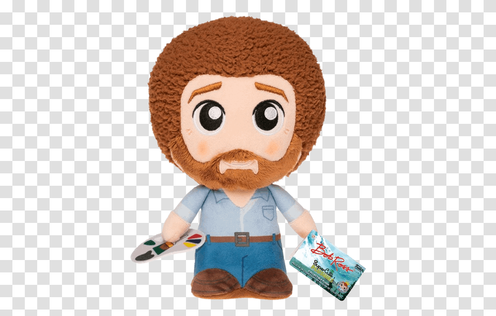 Bob Ross Plush Toy, Doll, Elf Transparent Png