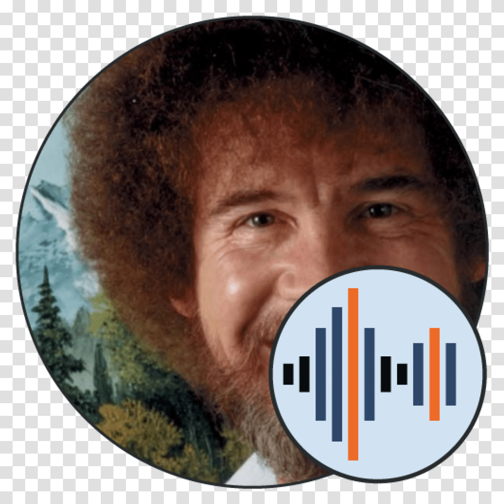 Bob Ross Soundboard 101 Soundboards Hair Design, Head, Face, Person, Human Transparent Png