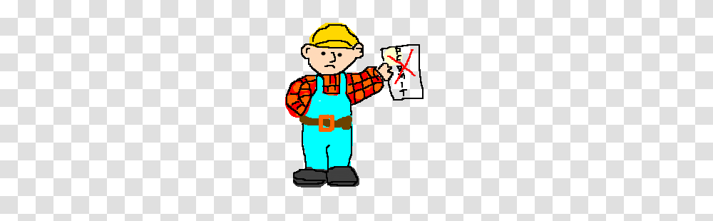 Bob The Builder Doesnt Have A Permit, Person, Human, Performer, Fireman Transparent Png
