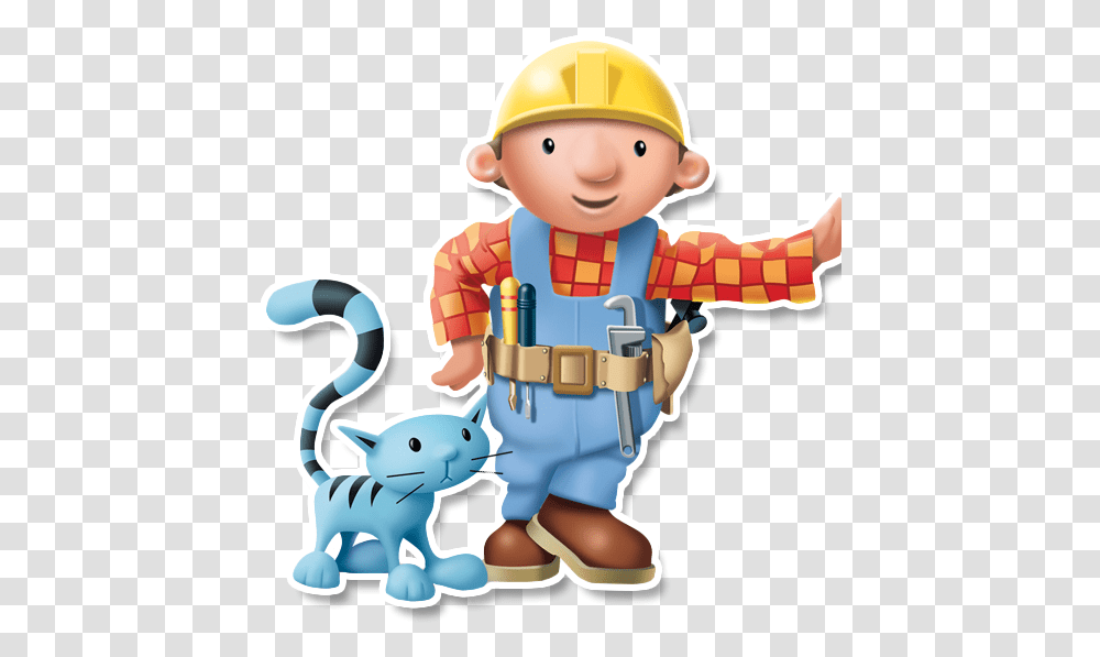 Bob The Builder, Person, Water, Toy Transparent Png