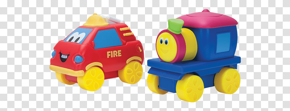 Bob The Train Fire Truck Toy Figure 2 Figure Pack Transparent Png