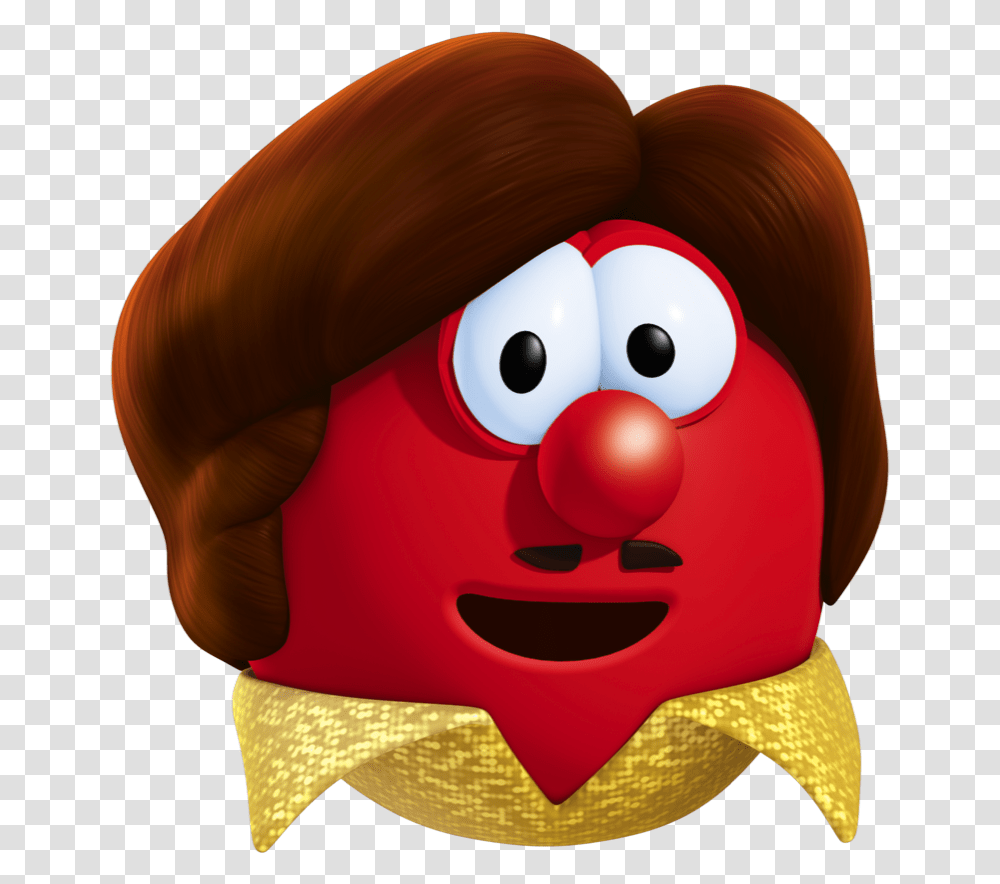Bob Tomato From Veggietales Name, Performer, Person, Human, Clown Transparent Png