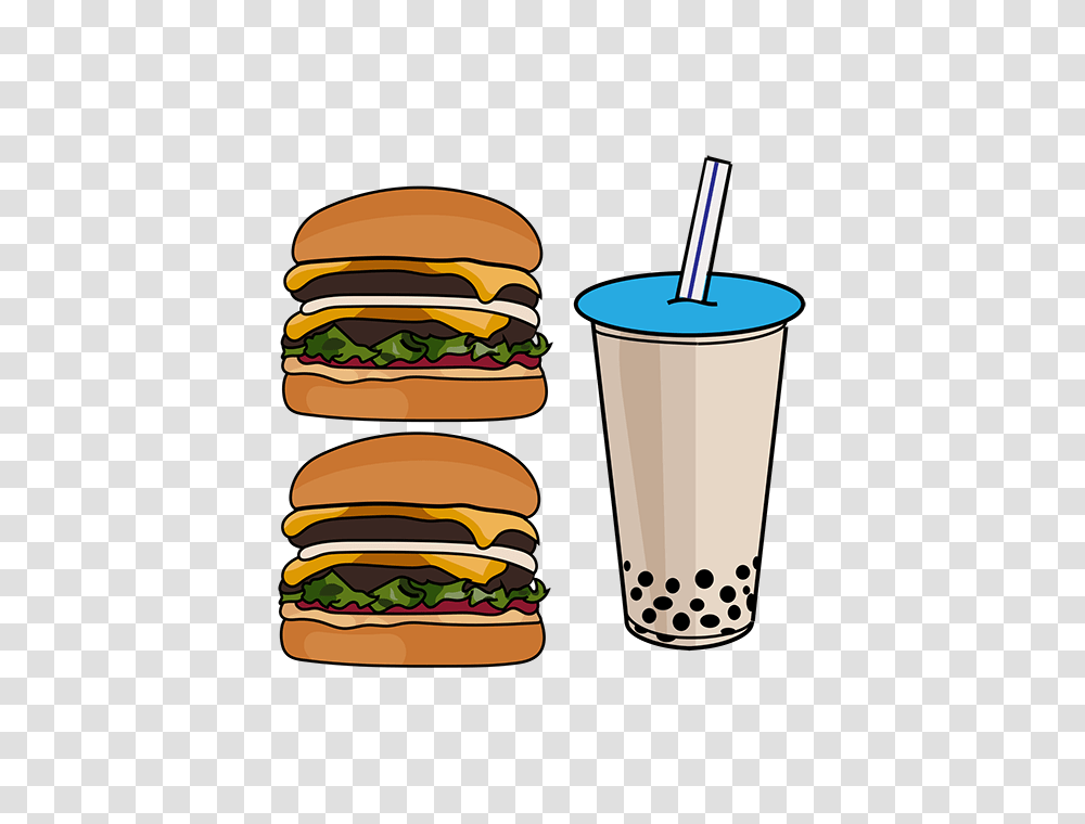 Boba Burger Tumblr, Food, Hat, Beverage, Juice Transparent Png