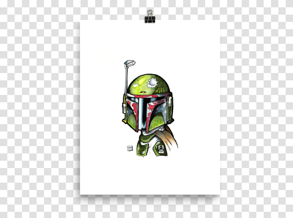 Boba Fett Cartoon, Helmet, Clothing, Robot, Suit Transparent Png