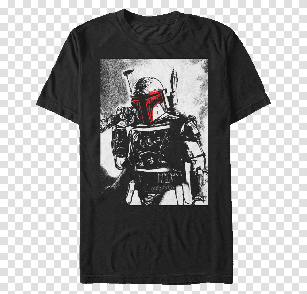 Boba Fett, Apparel, T-Shirt, Helmet Transparent Png