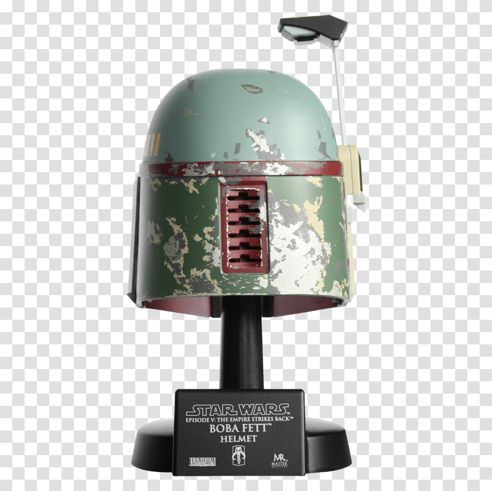Boba Fett Helmet Front And Back, Lamp, Appliance, Mailbox, Letterbox Transparent Png