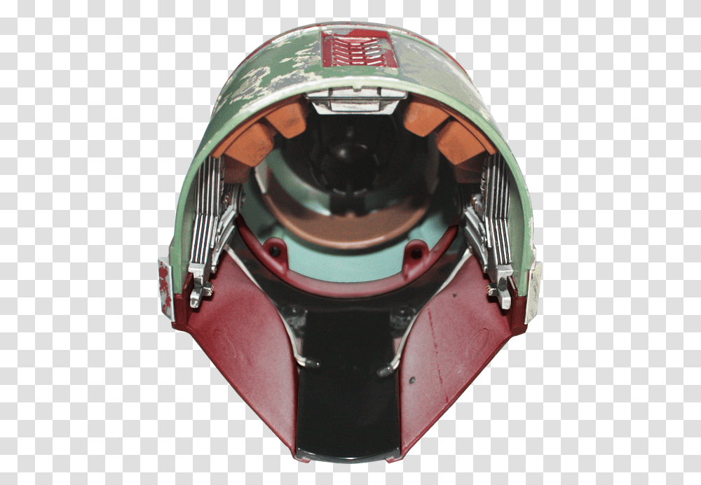 Boba Fett Helmet Inside, Apparel, Crash Helmet, Wristwatch Transparent Png