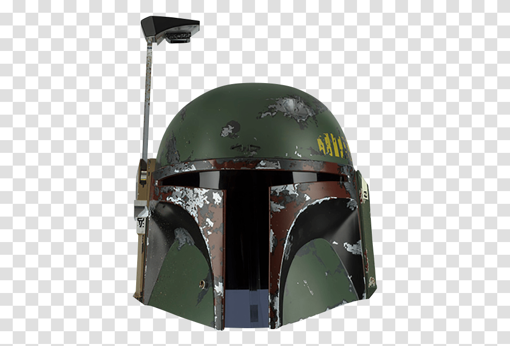 Boba Fett Precision Crafted Helmet Replica Star Wars Helmet, Clothing, Apparel, Crash Helmet Transparent Png
