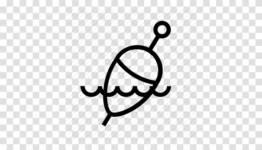 Bobber Cork Fish Fishing Float Tool Water Icon, Piano, Musical Instrument, Plan Transparent Png
