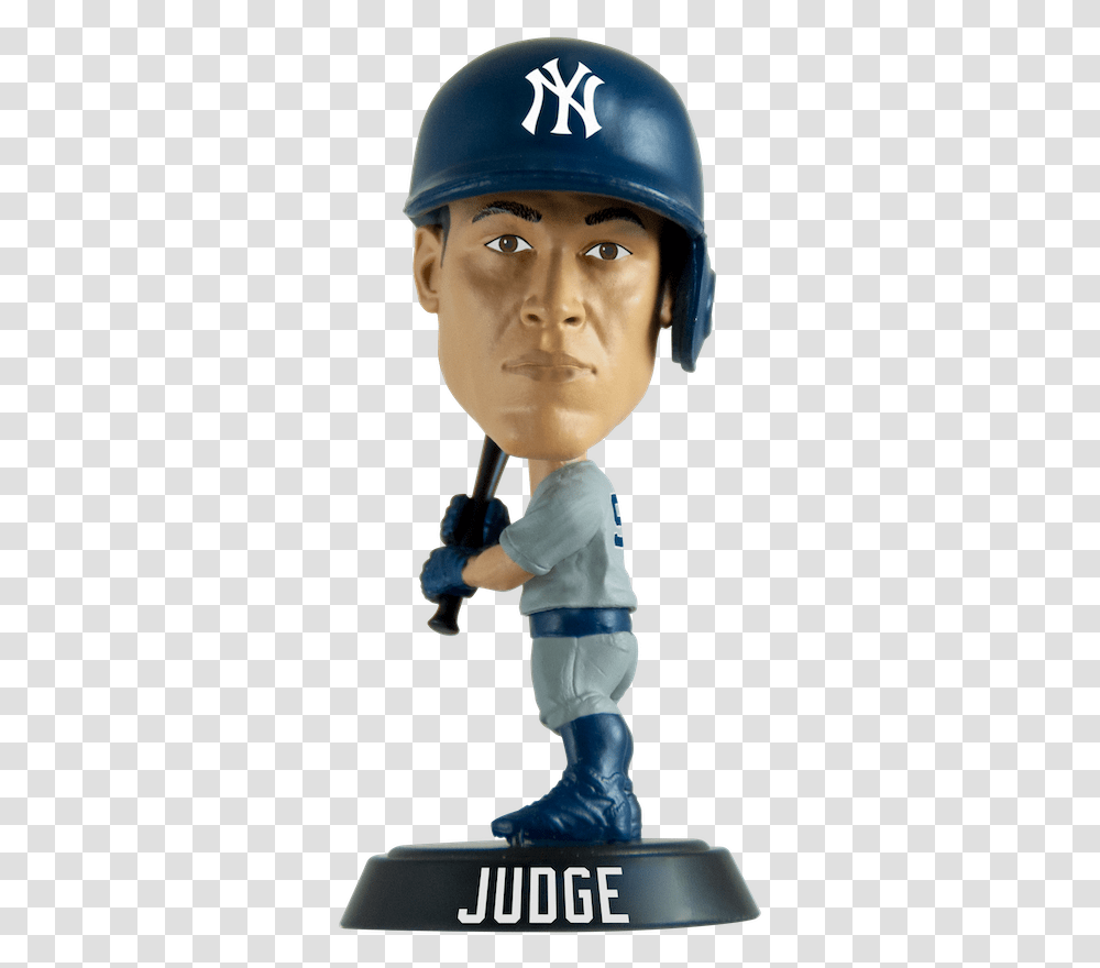 Bobble Heads New York Yankees, Helmet, Clothing, Apparel, Person Transparent Png