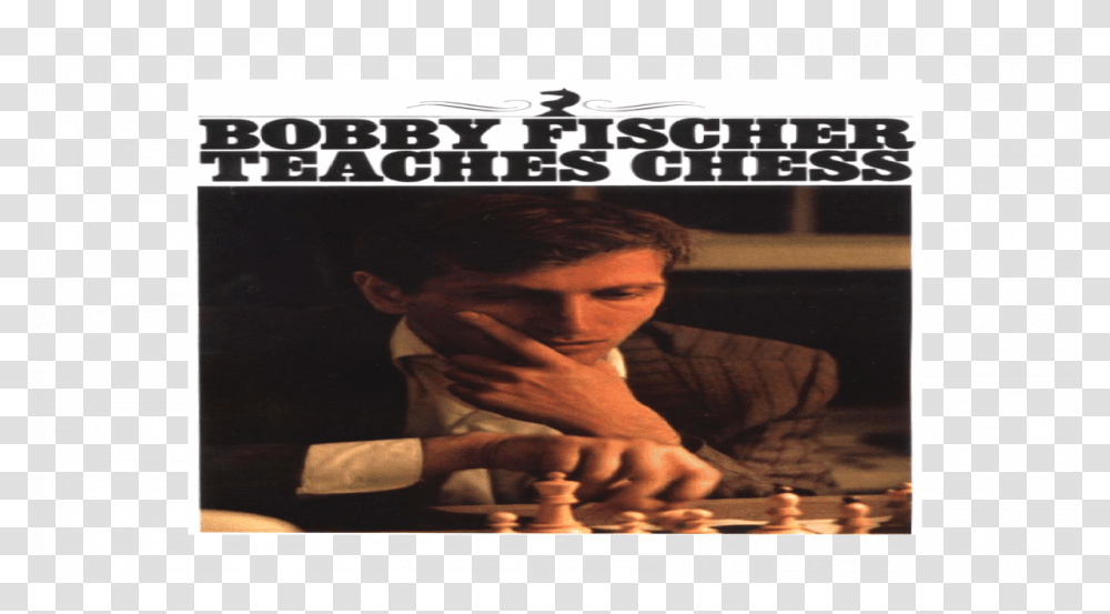 Bobby Fischer Teaches Chess, Person, Human, Poster, Advertisement Transparent Png