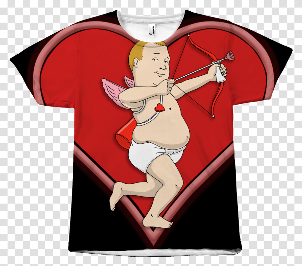 Bobby Hill Cupid All Over Print Shirt Bobby Hill Cupid, Apparel Transparent Png