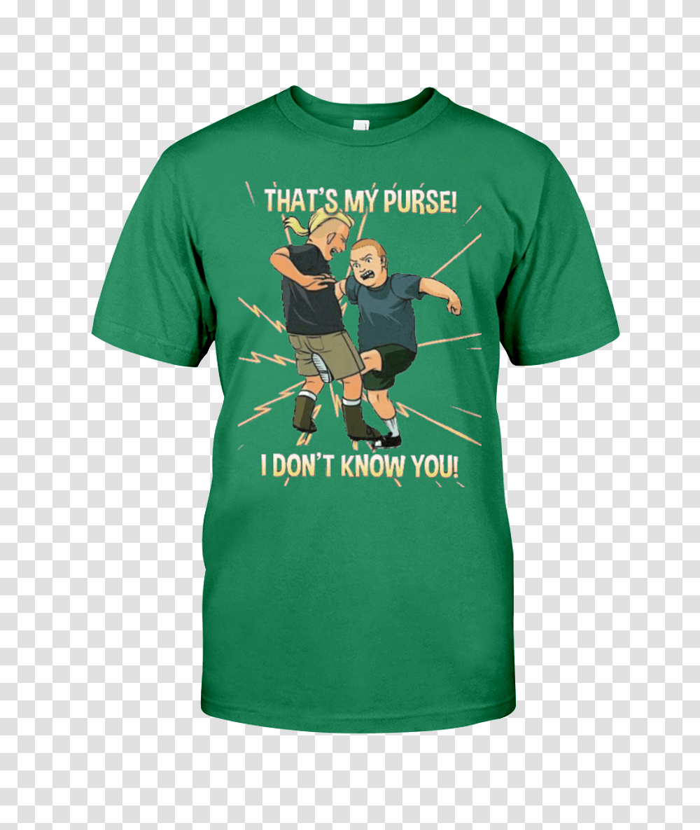 Bobby Hill Thats My Purse Cotton T Shirt, Apparel, Person, Human Transparent Png