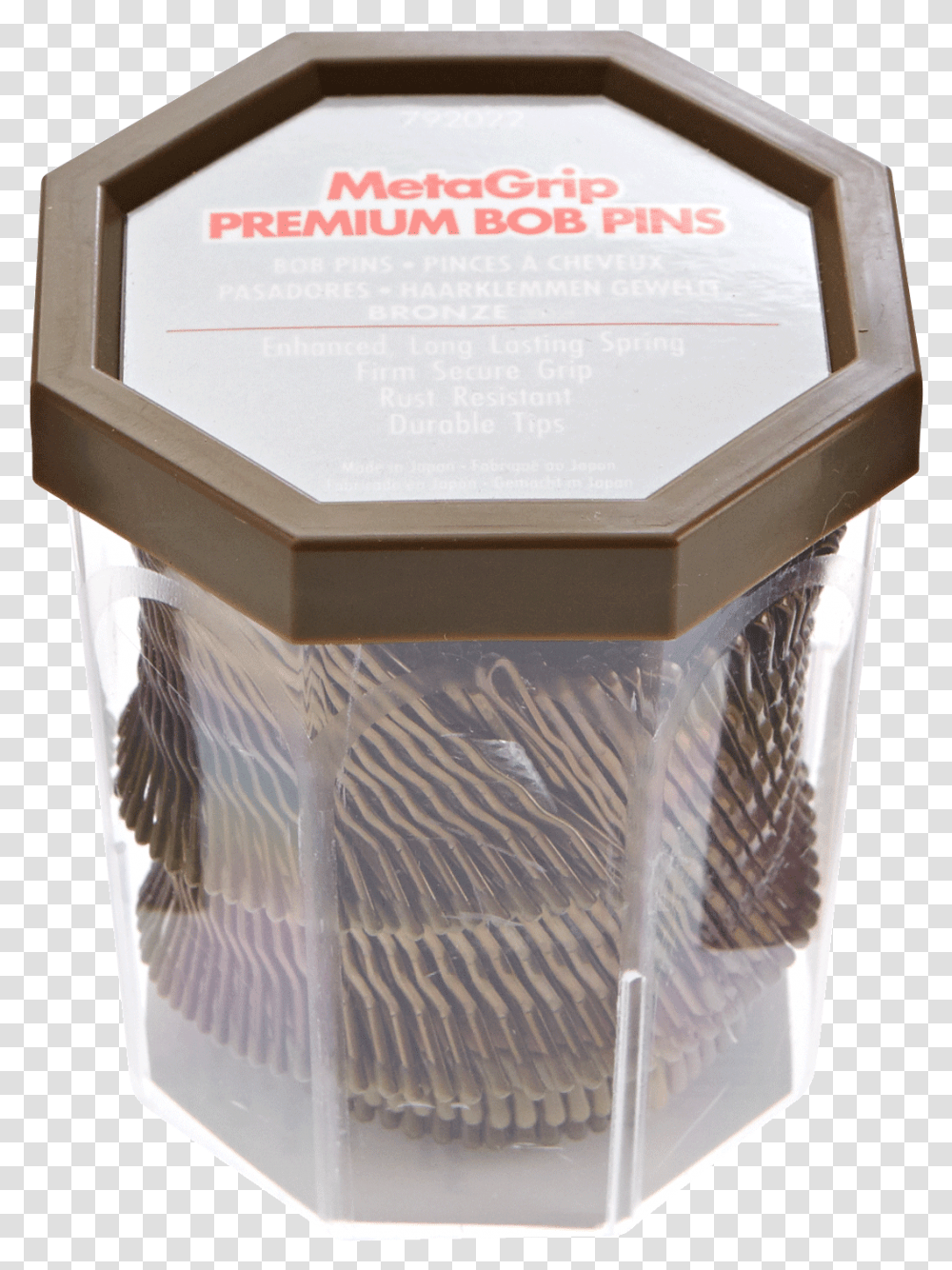 Bobby Pin Bronze Premium Bobby Pins Box, Jar, Label, Vase Transparent Png