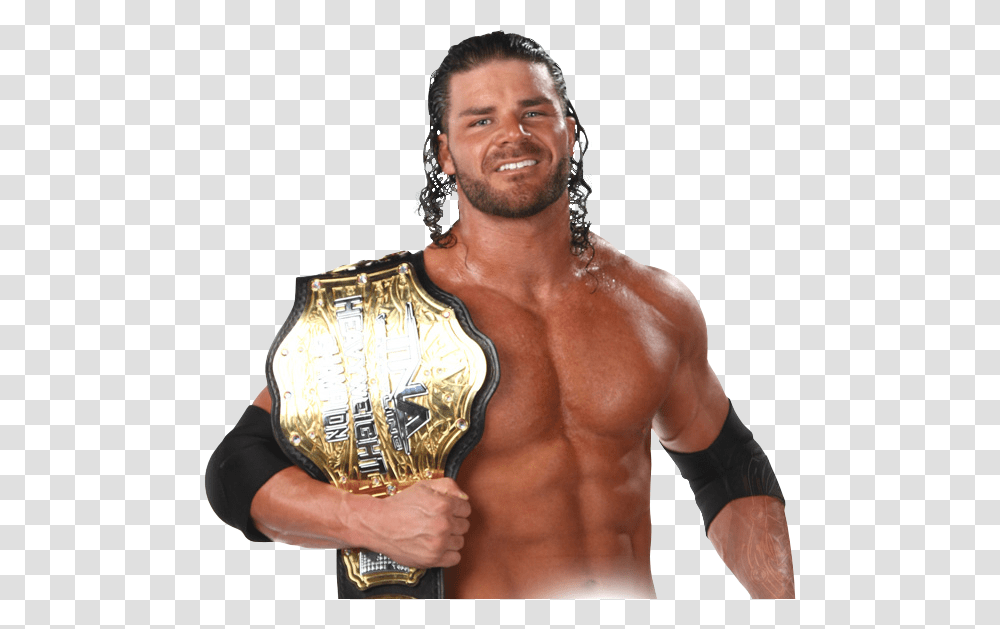 Bobby Roode Holding Tna World Heavy Weight Championship Wwe Bobby Roode Tna, Person, Human, Face, Sport Transparent Png