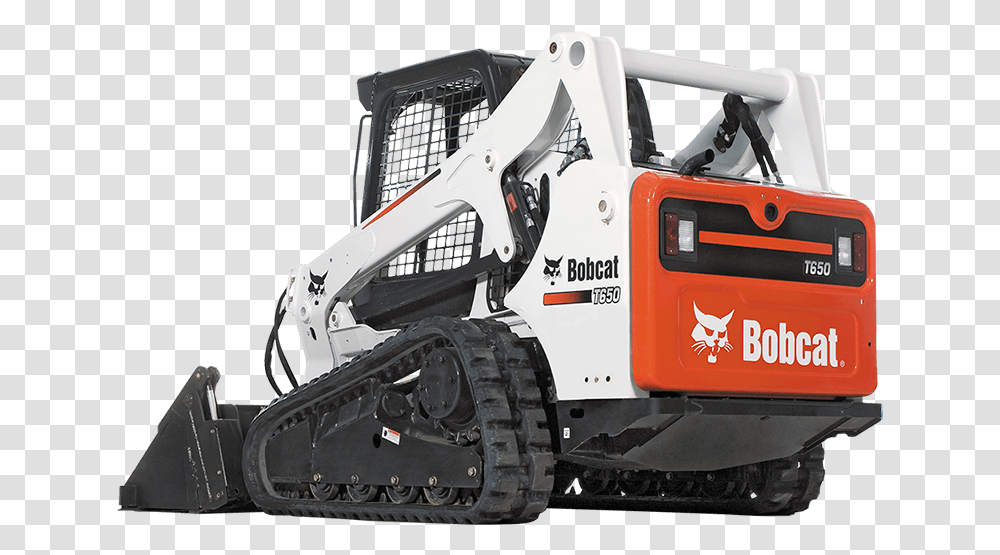 Bobcatskid Construction Machine, Tractor, Vehicle, Transportation, Bulldozer Transparent Png