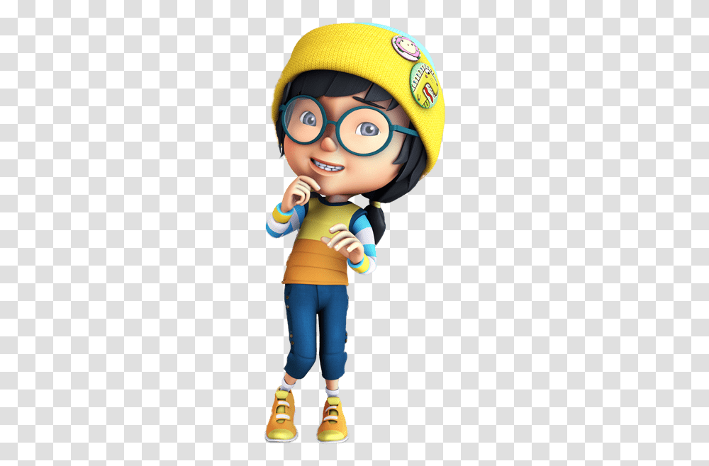 Boboiboy Character Ying Boboiboy All Characters, Apparel, Doll, Toy Transparent Png
