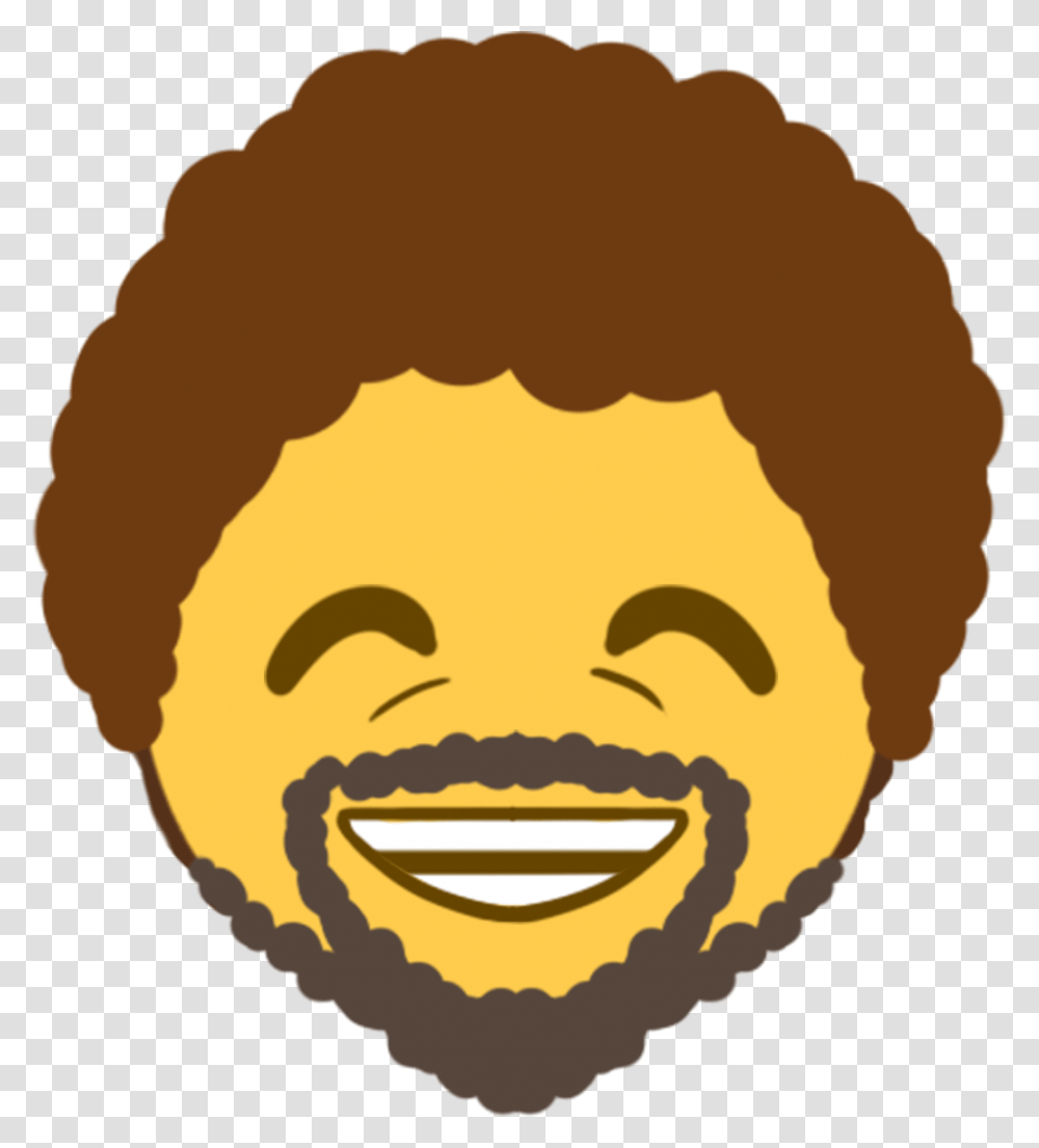 Bobross, Face, Person, Head, Poster Transparent Png