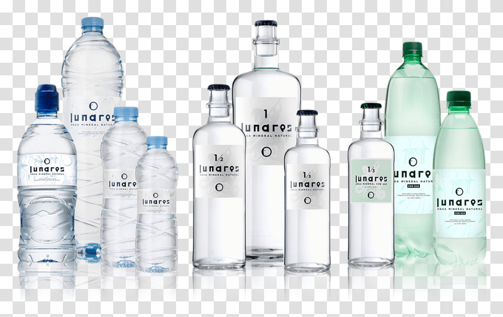 Bodegon Lunares Min Trans Agua De Lunares Water, Bottle, Beverage, Drink, Glass Transparent Png