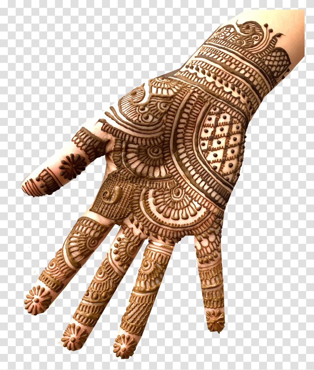 Body Art Henna India Traditional Mehndi Designs Front Hand Mehndi Design, Finger, Tattoo, Person, Skin Transparent Png
