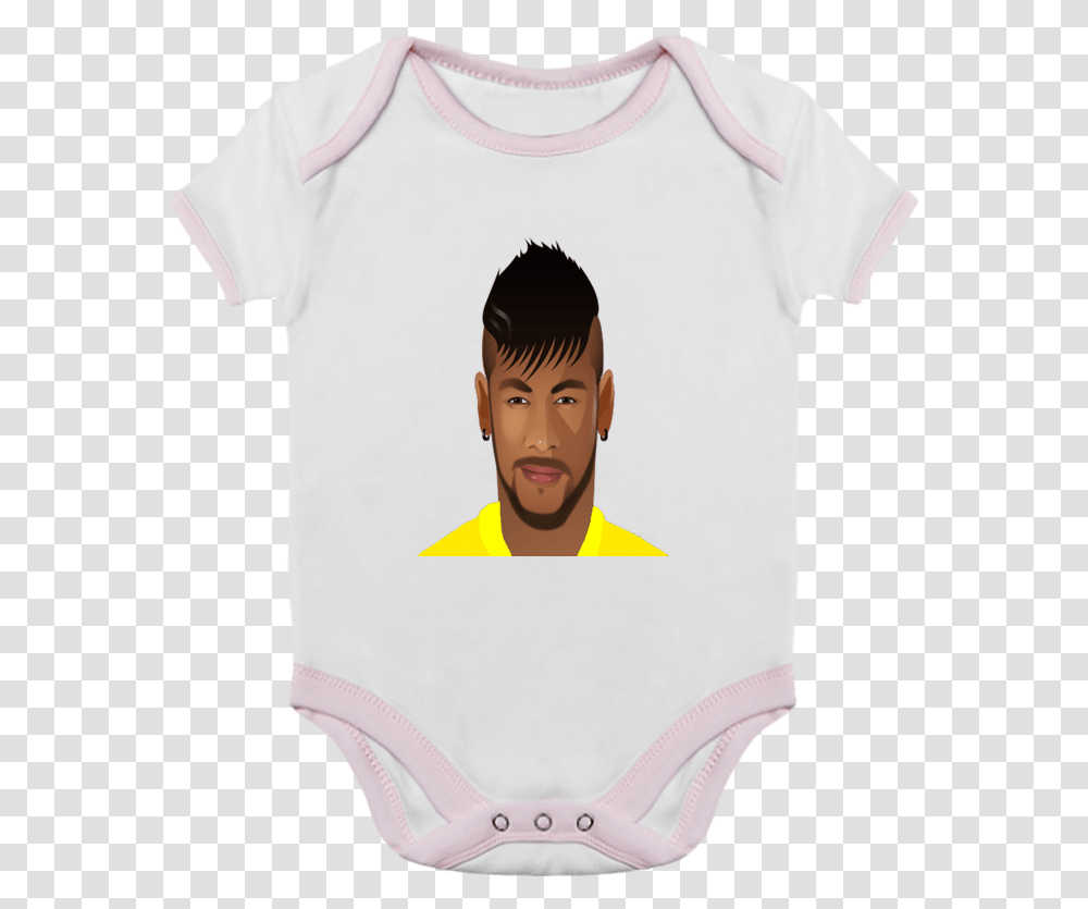 Body Bb Contrast Neymar Psg Par Aminparigo Camisas Personalizadas 1 Bebe, Apparel, Human, T-Shirt Transparent Png