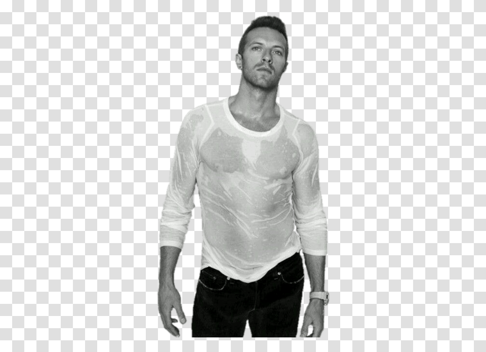 Body Chris Martin Coldplay, Sleeve, Apparel, Long Sleeve Transparent Png