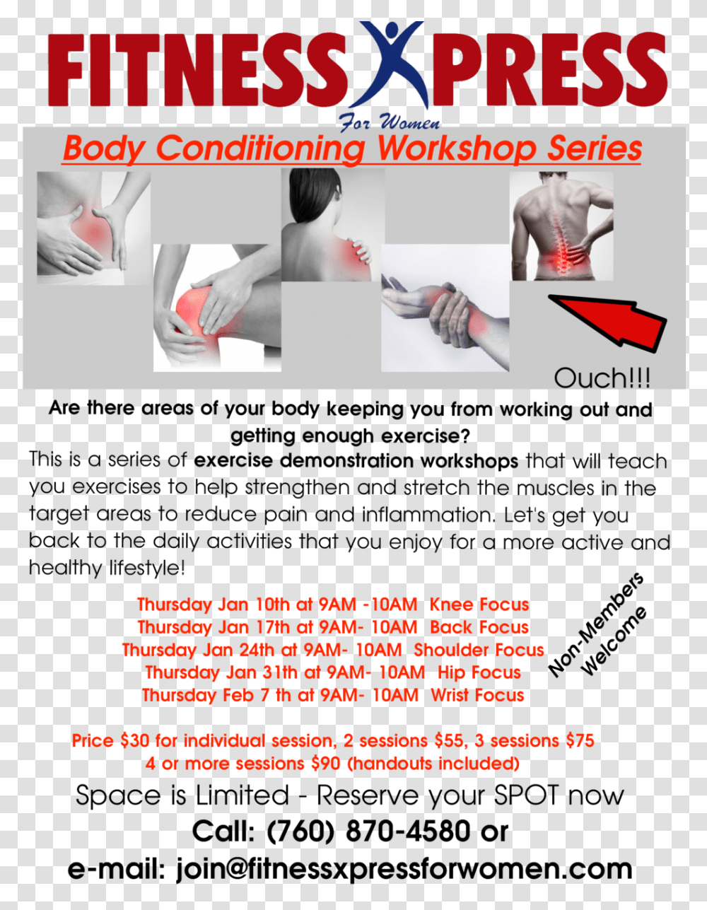 Body Conditioning Workshop Series Alessio, Poster, Advertisement, Flyer, Paper Transparent Png
