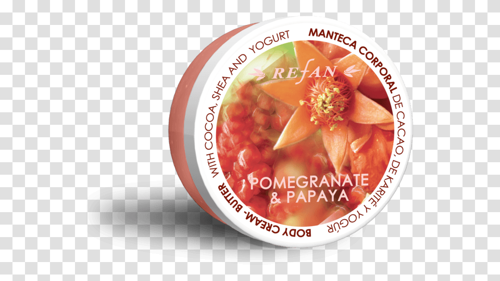 Body Cream Butter Pomegranate And Papaya Body Butter, Plant, Bowl, Food, Meal Transparent Png