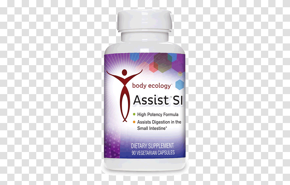 Body Ecology Assist Enzymes Si, Paper, Bottle, Advertisement Transparent Png