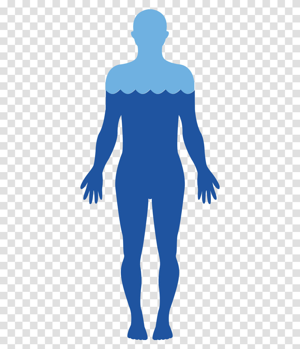 Body Free Image All Human Body Water, Sleeve, Clothing, Apparel, Silhouette Transparent Png