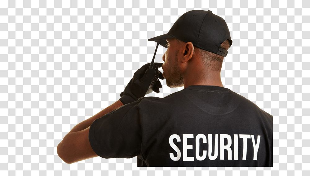 Body Guard Security Officer, Person, Baseball Cap, Hat Transparent Png