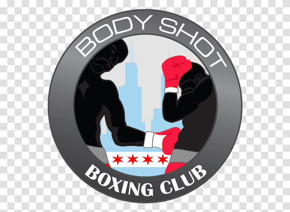 Body Shot Boxing Club Chicago Body Shot Boxing Club, Label, Text, Hand, Alphabet Transparent Png