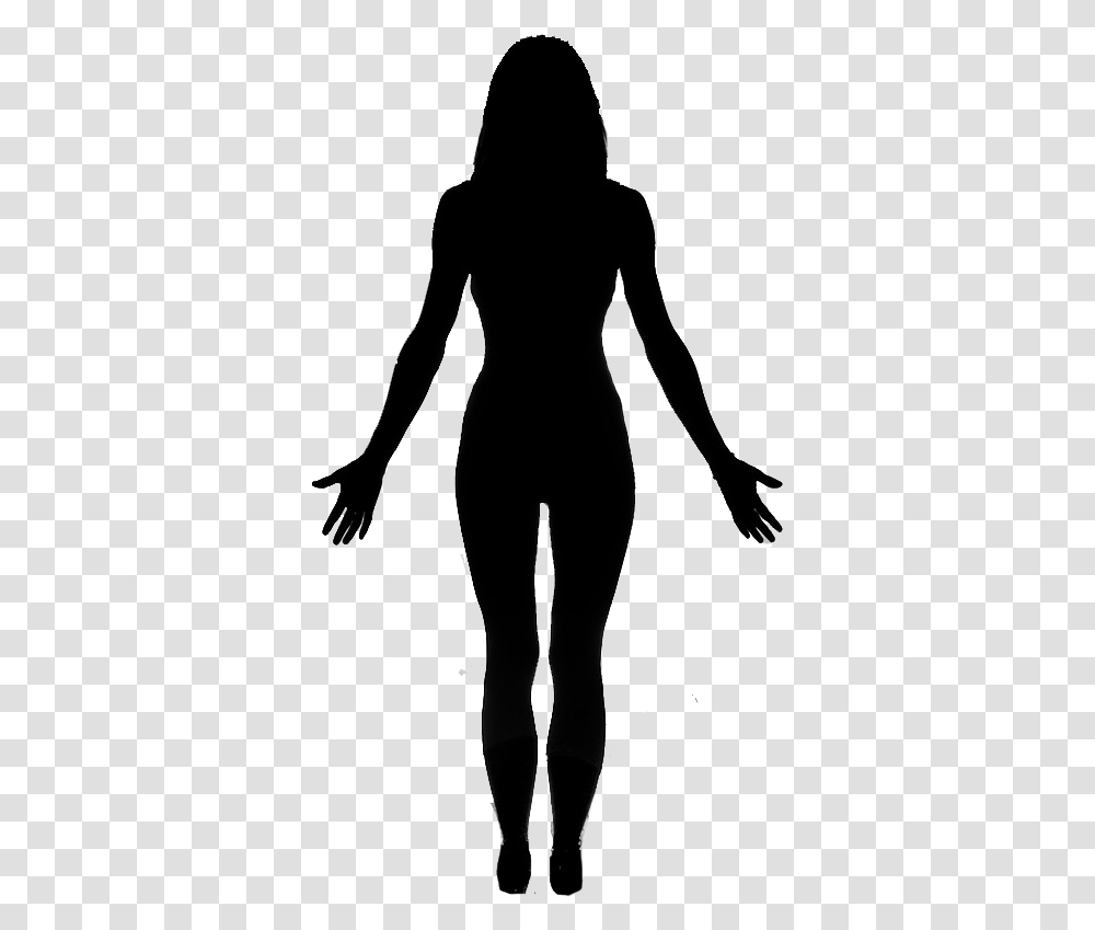 Body Silhouette At Getdrawings Full Body Body Silhouette, Person, Back, Alien, Long Sleeve Transparent Png