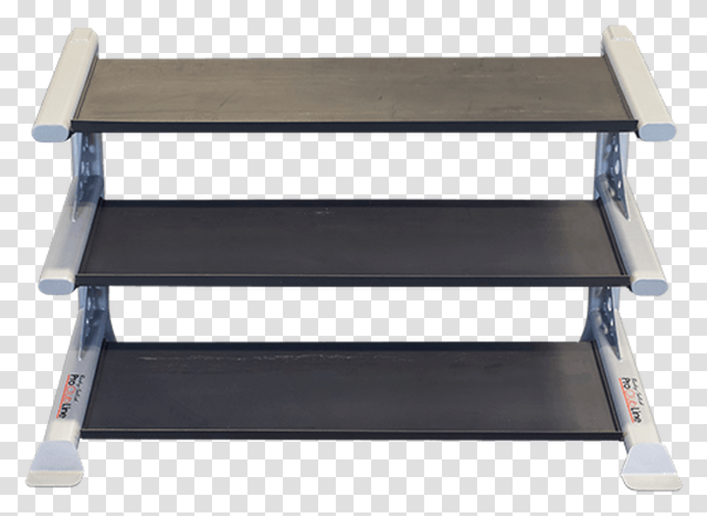 Body Solid 3 Tier Pcl Dumbbell Rack Vtx 3 Tier Shelf Dumbbell Rack, Furniture, Table, Coffee Table, Tabletop Transparent Png