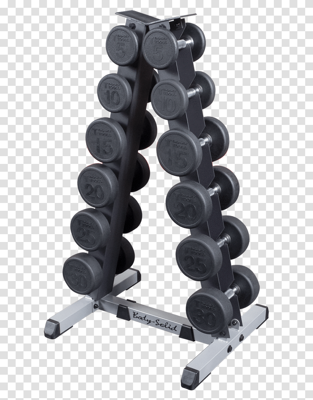 Body Solid Dual Sidrd Vertical Dumbbell Rack With Rubber 6 Pair Vertical Dumbbell Rack, Shelf, Glass, Cup, Cylinder Transparent Png