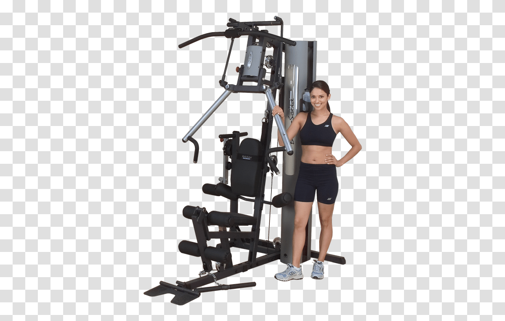 Body Solid G2b Bi Angular Gym G2b Gym Body Solid, Shorts, Person, Chair Transparent Png