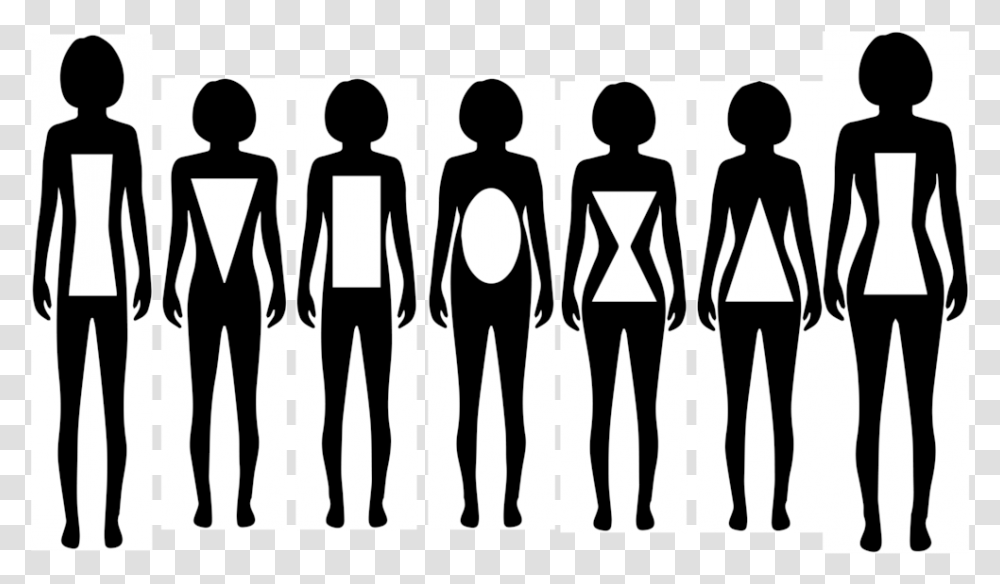 Body Types 02 Silhouette, Person, Human, Plot, Pattern Transparent Png