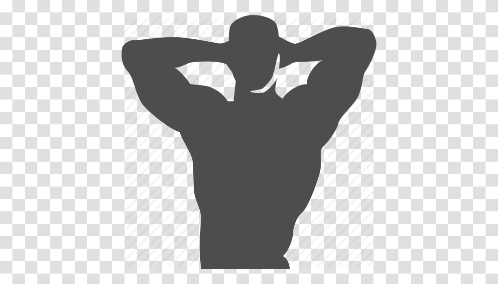 Bodybuilder Bodybuilding Fitness Gym Muscle Pose Sport Icon, Hand, Fist Transparent Png