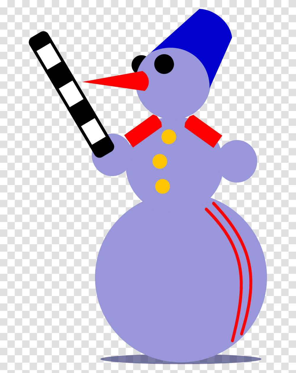 Bodybuilder, Nature, Outdoors, Snow, Snowman Transparent Png